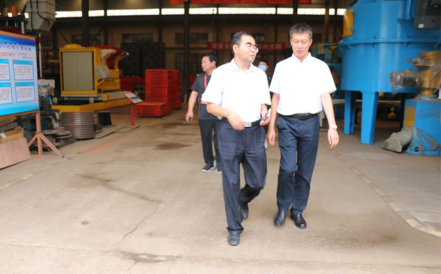 山东省铸造协会张江秘书长到公司考察调研