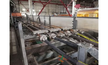 钢管内壁抛喷丸清理机