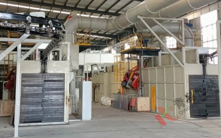 临工华伟重特Q3810悬链通过式抛丸机