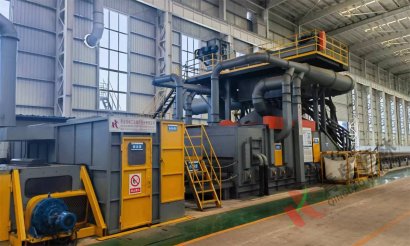 钢材预处理生产线