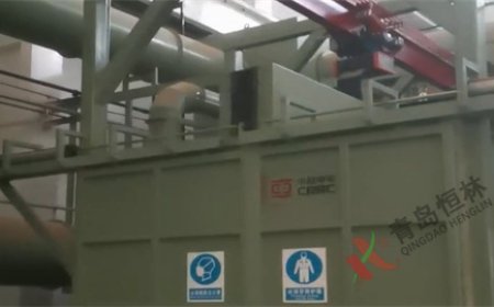 中国中车兰州车辆段QH3720环轨通过式抛丸机