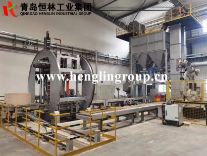 树脂砂/水玻璃砂造型生产线