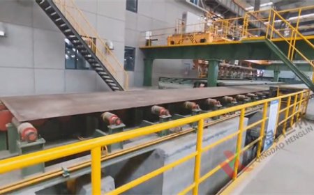 徐工集团钢板预处理线