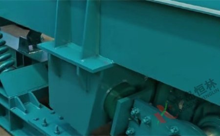 铁模覆砂自动化造型线振动输送槽