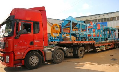 发TFX1280铁模覆砂自动化生产线第1车