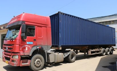 俄罗斯V法造型线砂箱和抛丸清理设备已发往港口