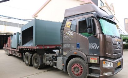 发营口汽车改装公司Q6925、6926辊道通过式抛丸机第13车