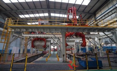 我们恒林做的V法全自动造型线