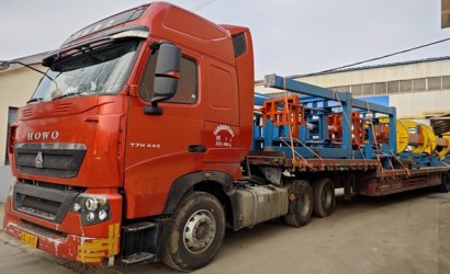 发山东旭光集团铁模覆砂自动化造型线第2车