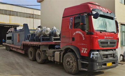 发南阳特钢中厚板钢板预处理线第2车