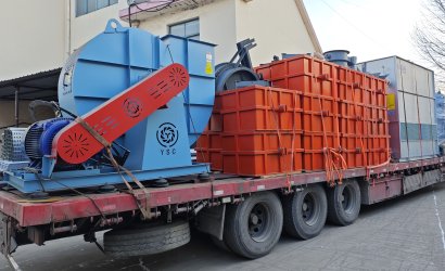 发辽宁营口覆膜砂壳型壳芯自动化造型线第13车