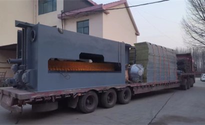 发南阳特钢中厚板钢板预处理生产线第4车