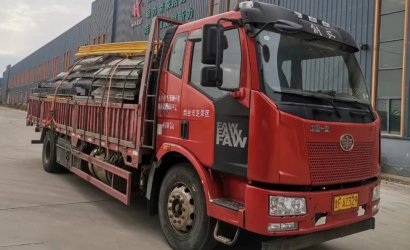 青岛恒林工业集团发中国核工业集团某公司不锈钢喷砂房第5车