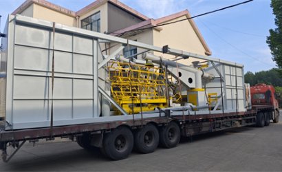 青岛恒林工业集团发中国航天上海精密研究所树脂砂生产线第1车