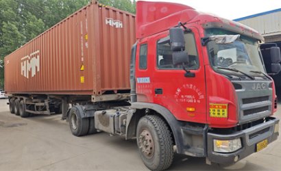 青岛恒林集团发阿根廷砂处理配水平分型自动化造型线第1车，发三一重工树脂砂生产线第2车