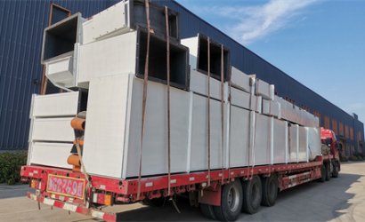 青岛恒林工业集团发三一重工树脂砂自动化造型线第8车