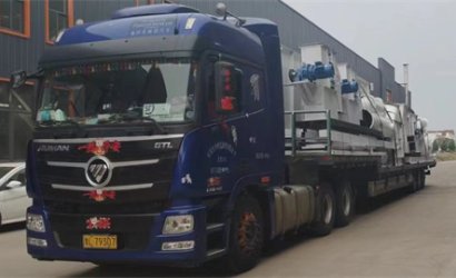 青岛恒林工业集团发三一重工树脂砂自动化造型线货第10车