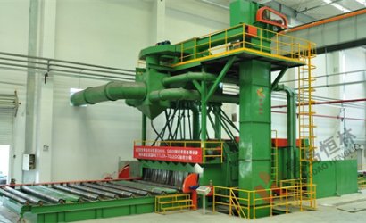 青岛恒林工业集团与安徽铜陵某钢制品公司签订Q6935中厚板钢板预处理线