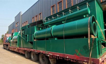 青岛恒林工业集团发湖北合创重工QXY5000钢板预处理线第7车