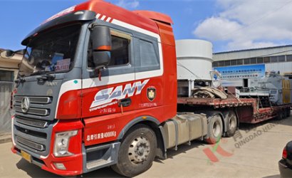 青岛恒林工业集团发山东矿山机械集团公司水玻璃砂造型线第三车