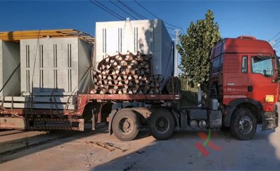 青岛恒林工业集团发山东矿山机械集团公司水玻璃砂造型线第五车