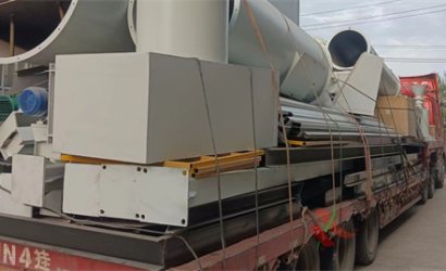 青岛恒林工业集团发山东矿山机械集团水玻璃砂造型线第7车