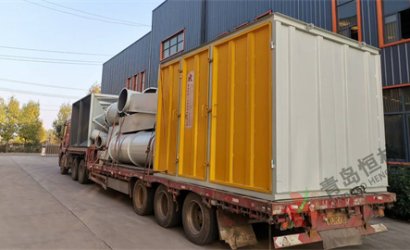 青岛恒林工业集团发山东矿山机械集团公司水玻璃砂造型线第10车