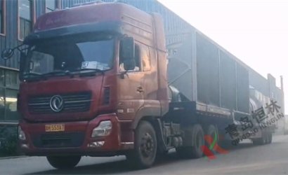 青岛恒林工业集团发山东矿山机械集团公司水玻璃砂造型线第13车