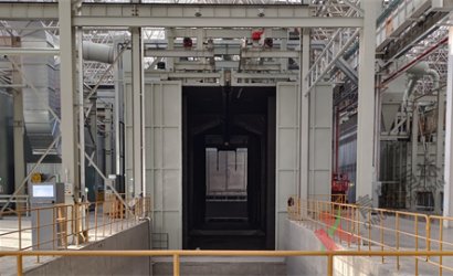 青岛恒林工业集团和三一机器人科技有限公司签订10T货箱结构件通过式抛丸清理机