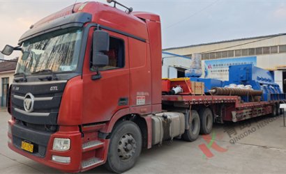 青岛恒林工业集团发河南安阳钢铁Q6955中厚板钢板线第3车