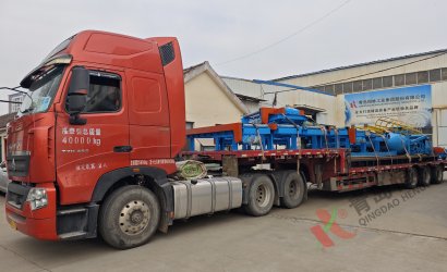 青岛恒林工业集团发青岛三合山精密铸造公司水玻璃砂造型线第一车