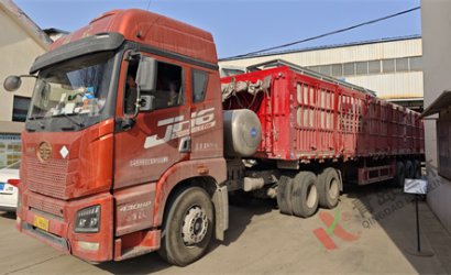 青岛恒林工业集团发陕西中兴铸锻V法造型线第8车