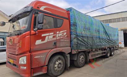 青岛恒林工业集团发湖北合创二喷二涂喷砂漆房设备第10车；发南阳汉冶特钢第6车，用于中厚板的表面处理