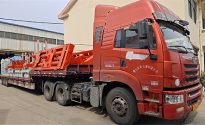 青岛恒林工业集团发湖北三峡泵业树脂砂造型线第5车