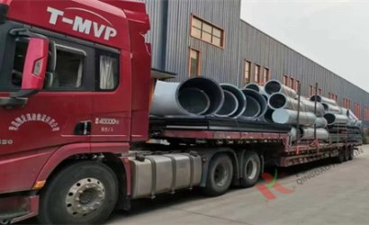 青岛恒林工业集团发河北远大阀门第7车，德普卡勒（中国）第8车、青岛运兴V法造型线浇注除尘管道第19车