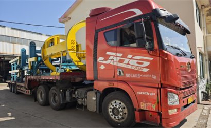 青岛恒林工业集团发山东祥瑞铁模覆砂自动化造型线第5车发货