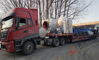 青岛恒林工业集团发舞阳钢铁集团Q6940中厚板钢板线第5车