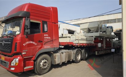 青岛恒林工业集团发山东祥瑞铁模覆砂自动化造型线第19车